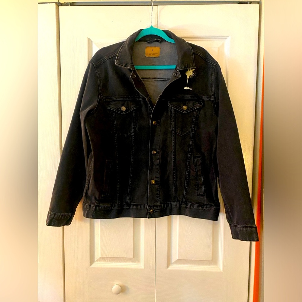 🎶Limited Edition Concert Merch!🎶Never Worn!The Used- Black Jean Jacket- Large